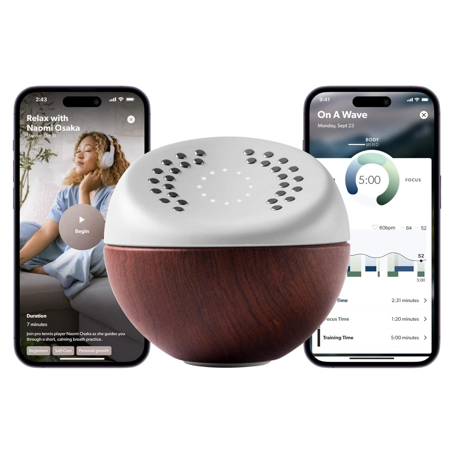 Entrenador de Meditación Core Premium con Sensores ECG