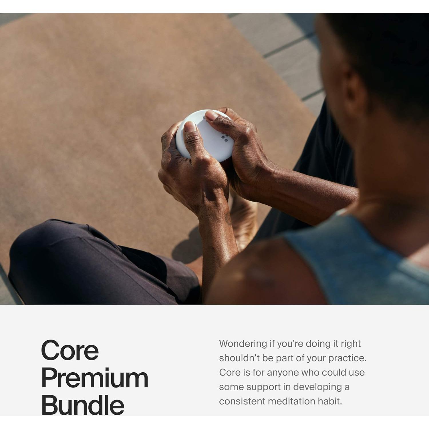 Entrenador de Meditación Core Premium con Sensores ECG