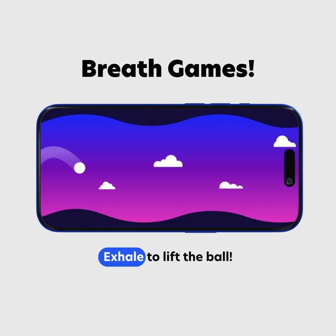 Moksha O1 Dispositivo de Respiración Inteligente para iOS