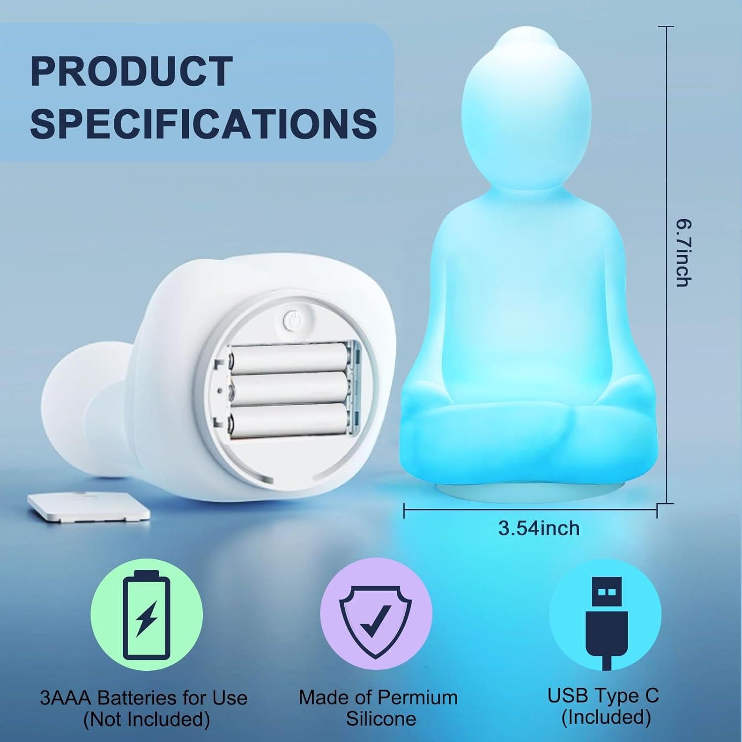 Yoga de Respiración Mindfulness Lalifebuss BD-98656 8.9x17cm