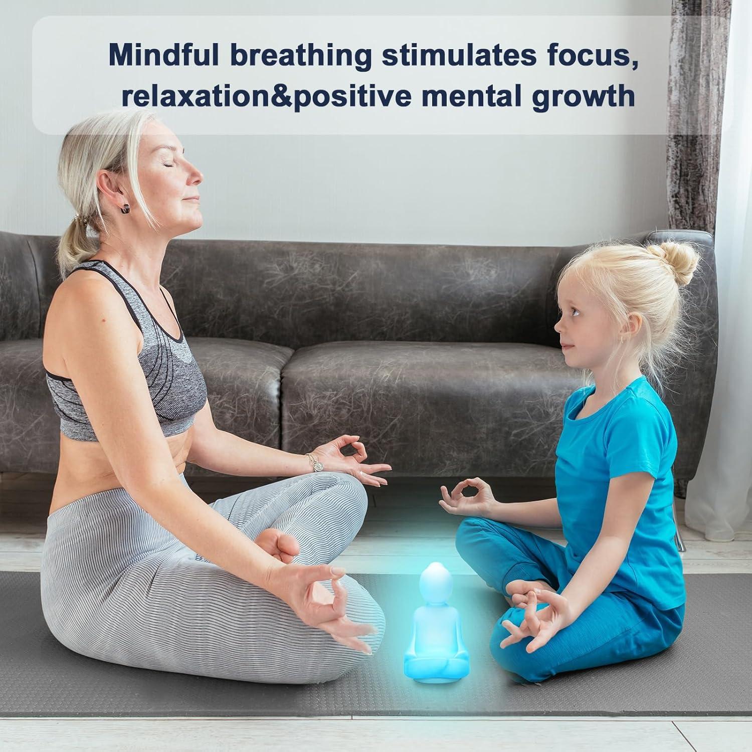 Yoga de Respiración Mindfulness Lalifebuss BD-98656 8.9x17cm