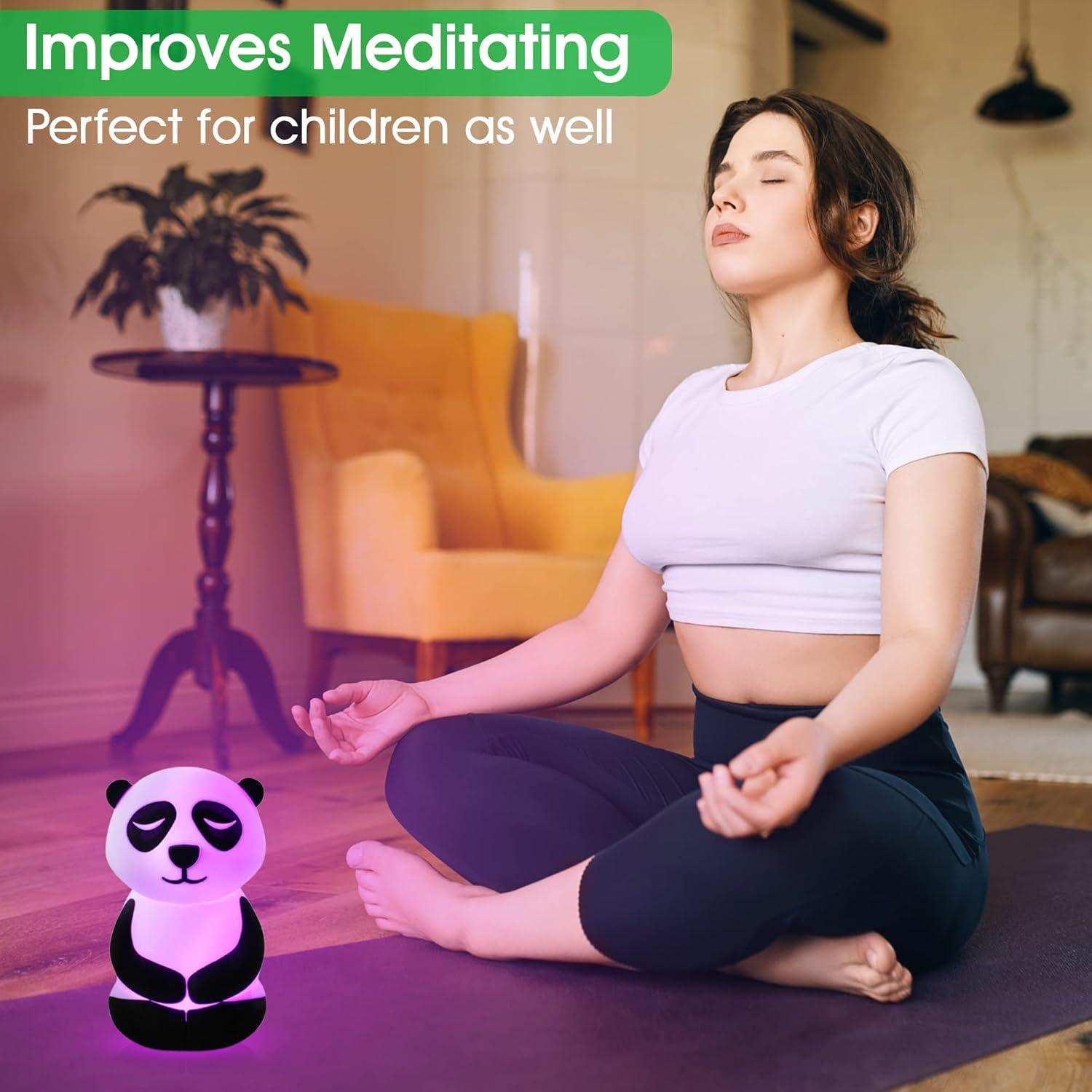 Entrenador de Respiración Calm Collective Panda Pacífico Luz