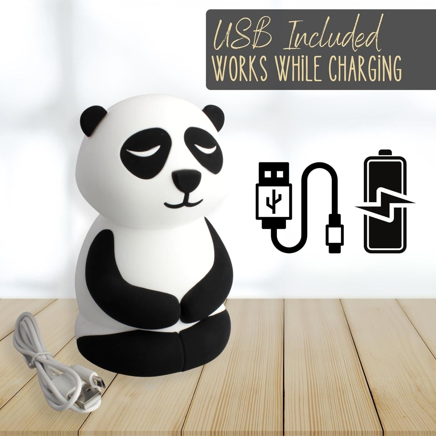 Entrenador de Respiración Calm Collective Panda Pacífico Luz