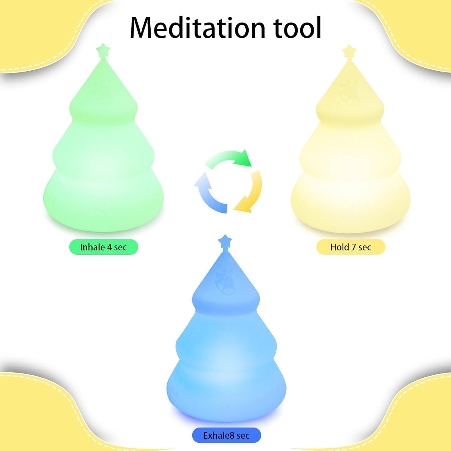 Lámpara de Respiración YeeBeny para Meditación Visual Guiada