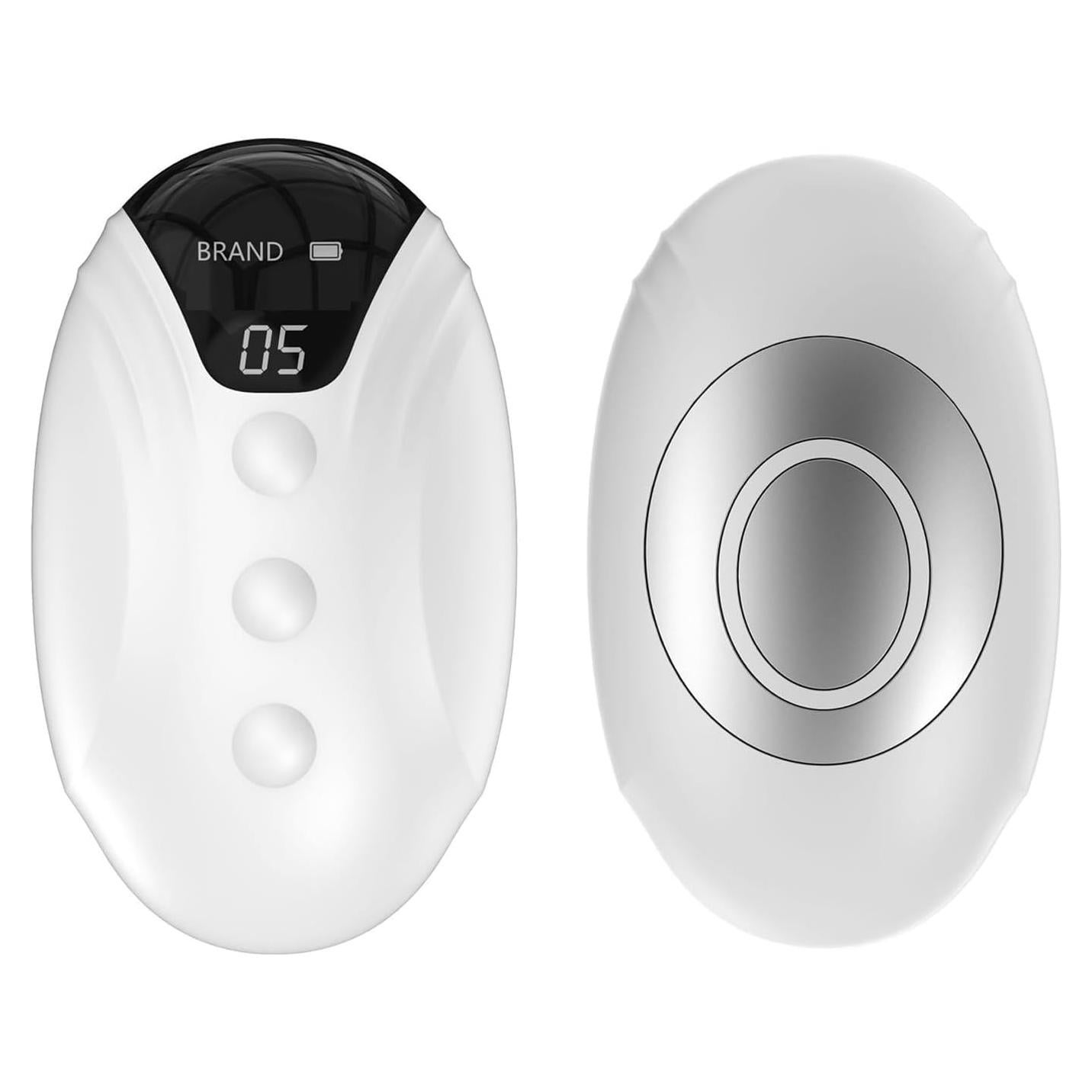 Dispositivo de Neurocontrol para Ansiedad y Sueño Blanco 6.5x4x3.5cm