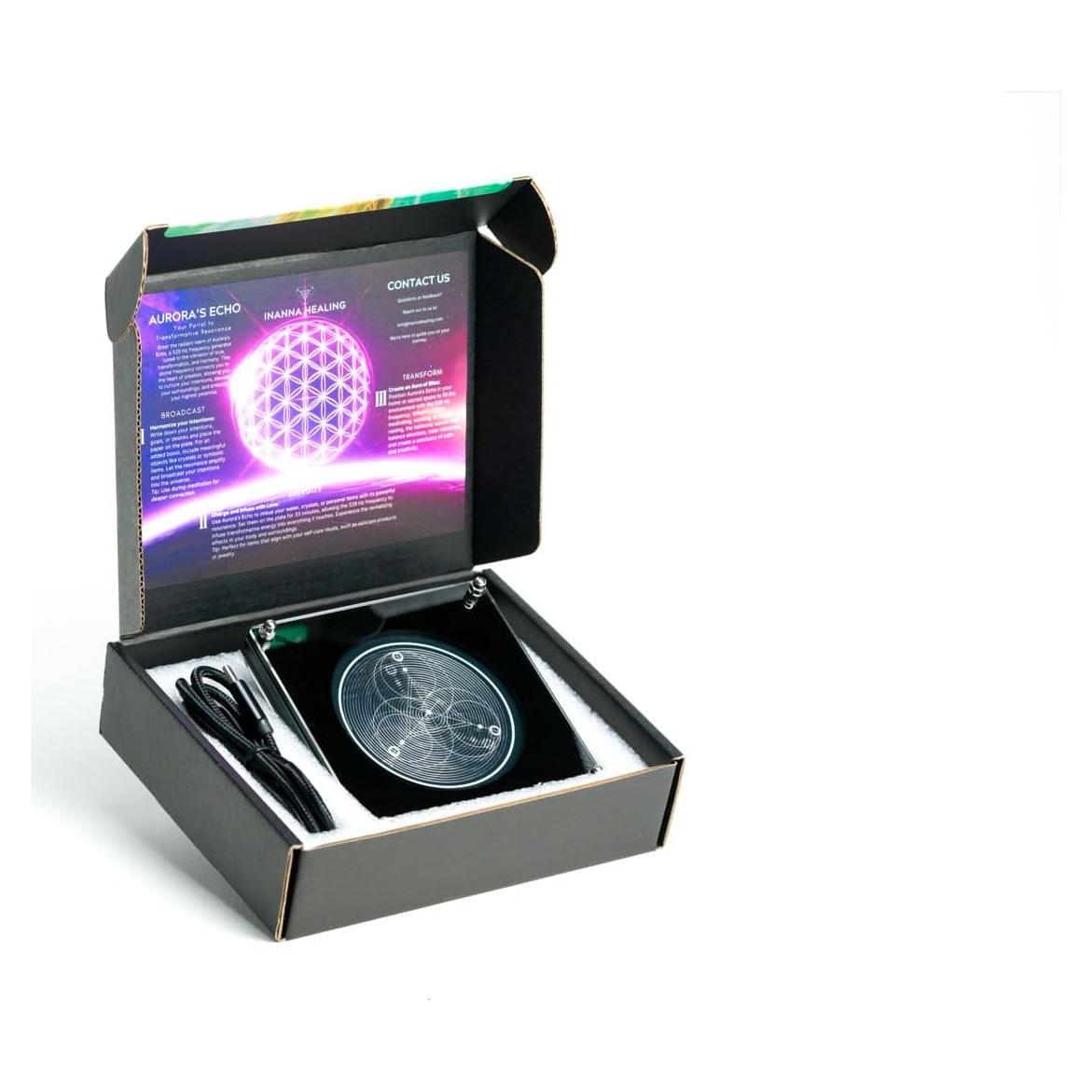 Generador de Frecuencia Eco de Aurora 528 Hz - Sanación Energética