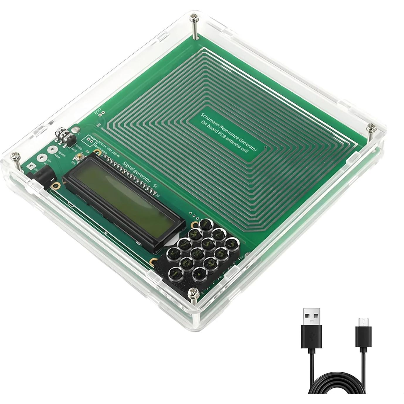 Generador de Resonancia Schumann TKXEC 7.83Hz Ajustable