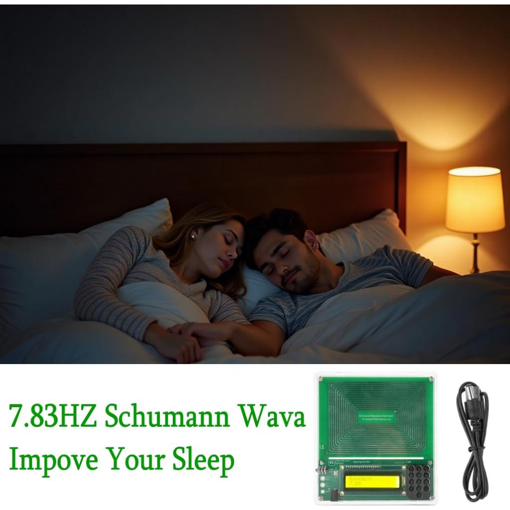 Generador de Resonancia Schumann TKXEC 7.83Hz Ajustable