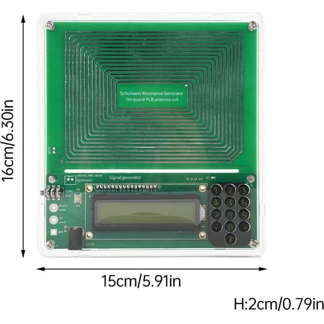 Generador de Resonancia Schumann TKXEC 7.83Hz Ajustable