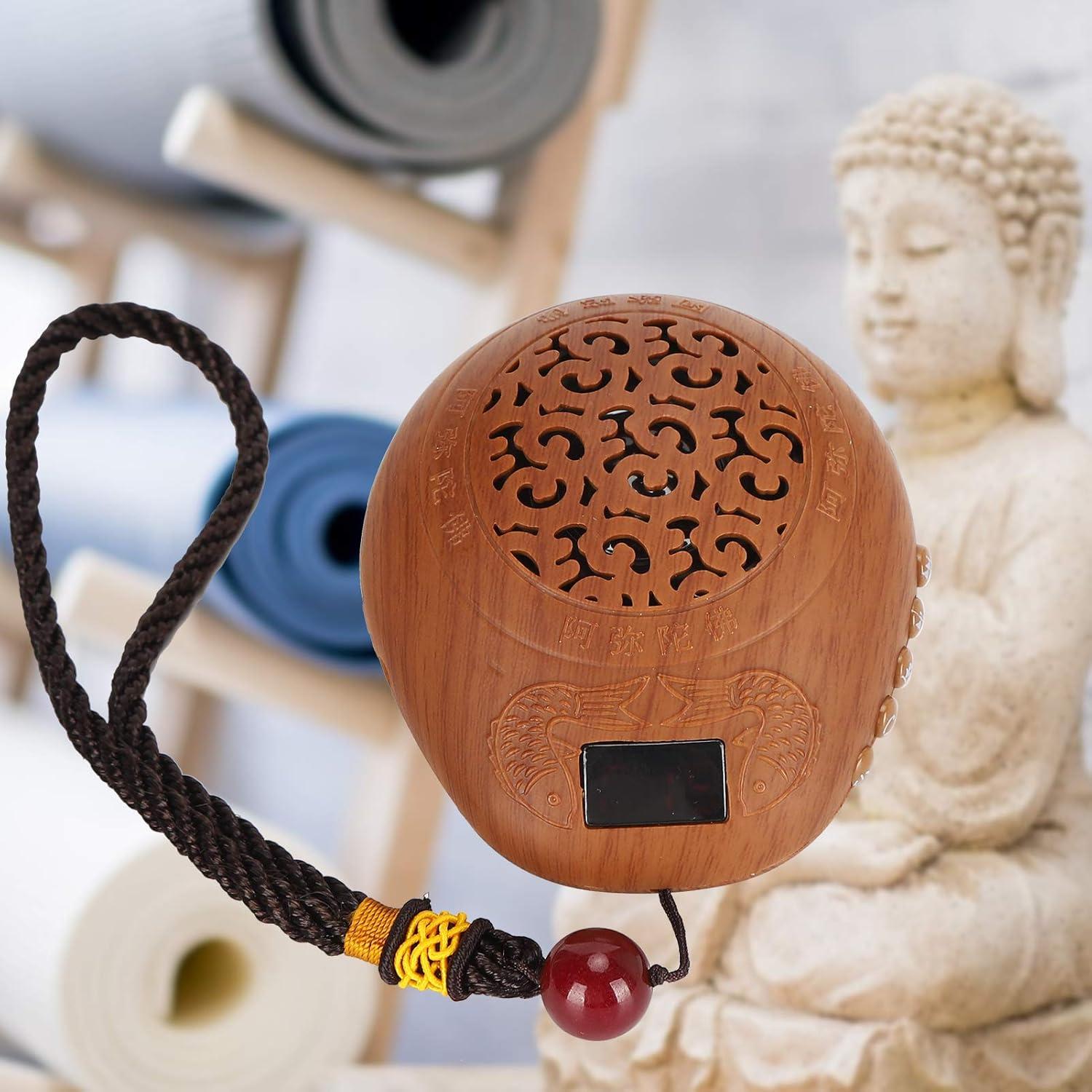 Máquina de Oración Budista Lwuey Recargable USB 12x8.5cm