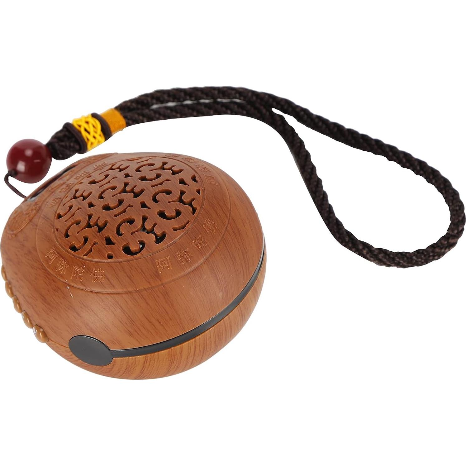 Máquina de Oración Budista Lwuey Recargable USB 12x8.5cm