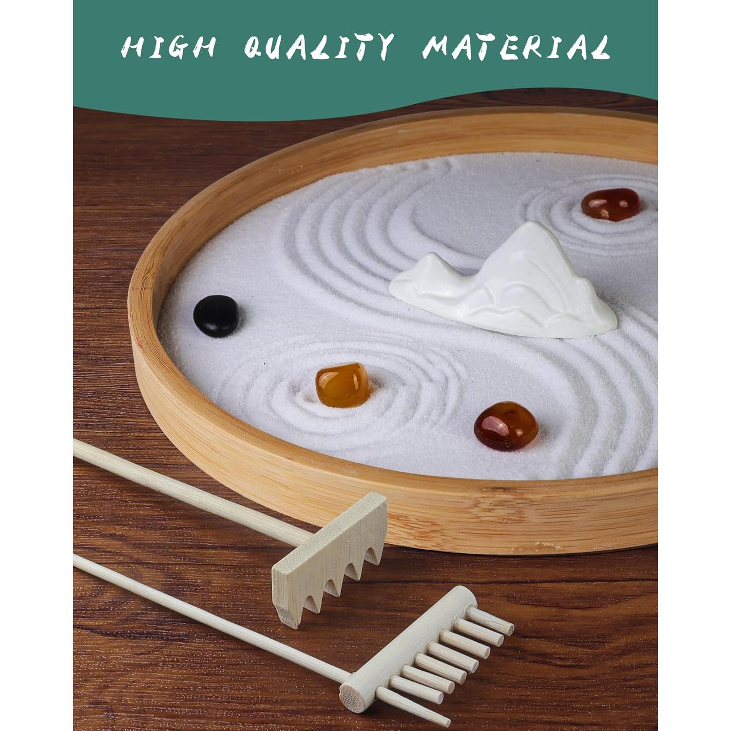 Jardín Zen Japonés Melonva para Escritorio 25x25cm