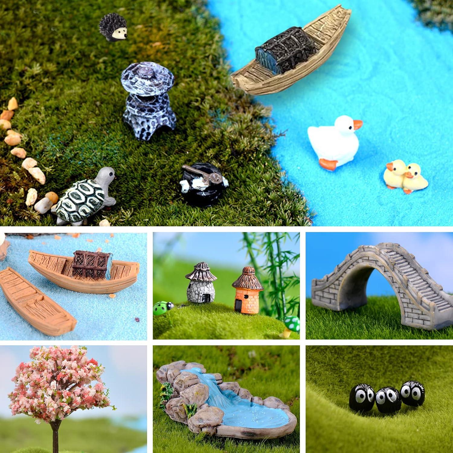 Kit de Jardín de Hadas CHAKANLX - 42 Accesorios Zen Miniatura