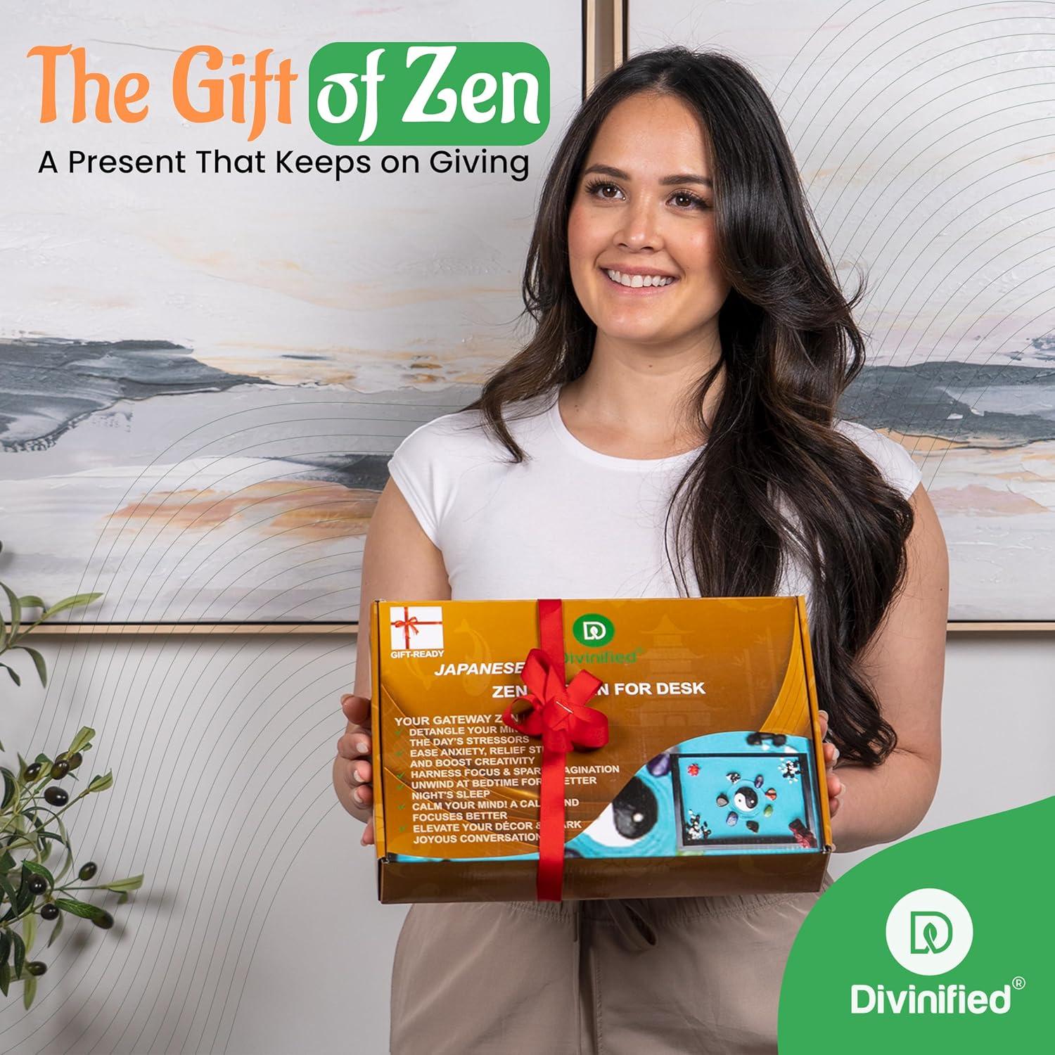 Jardín Zen para Escritorio D DIVINIFIED 27.94x20.32 cm