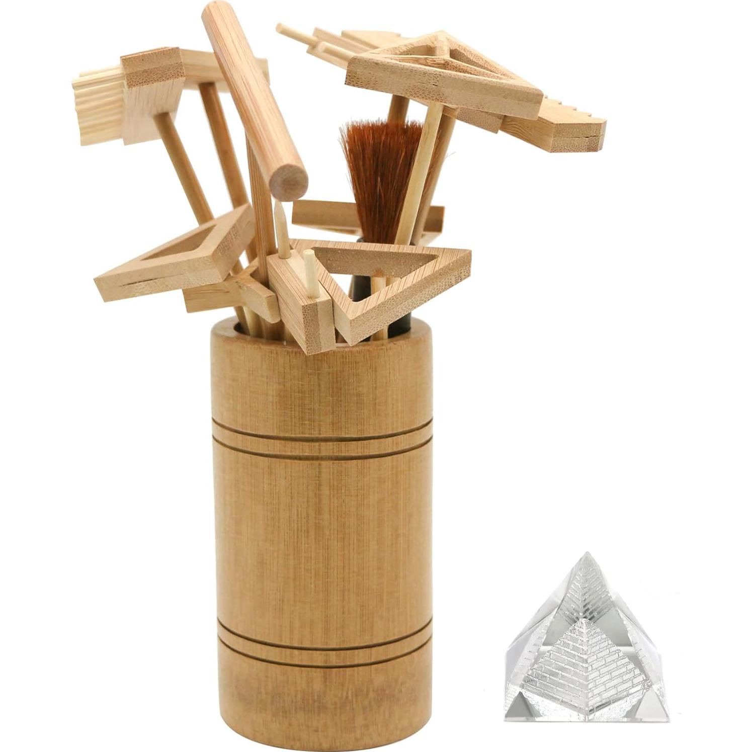 Kit de Rastrillos de Jardín Zen JJJ Arts - 15 Accesorios