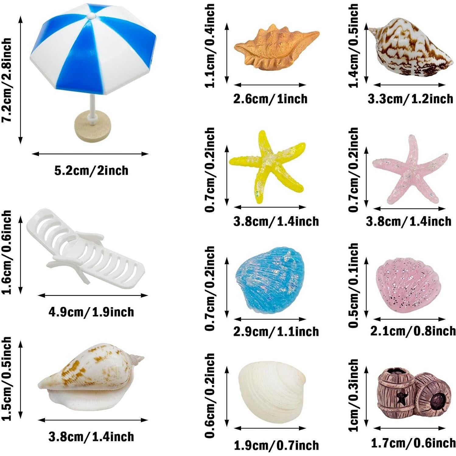 Kit Jardín Zen Mini Woohome con Arena y Miniaturas 29x19cm