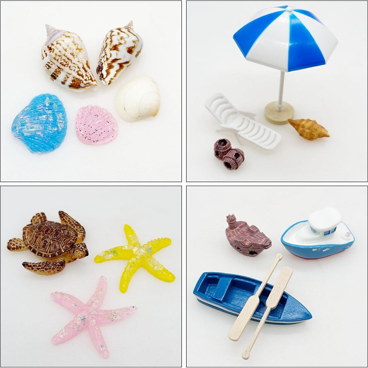 Kit Jardín Zen Mini Woohome con Arena y Miniaturas 29x19cm