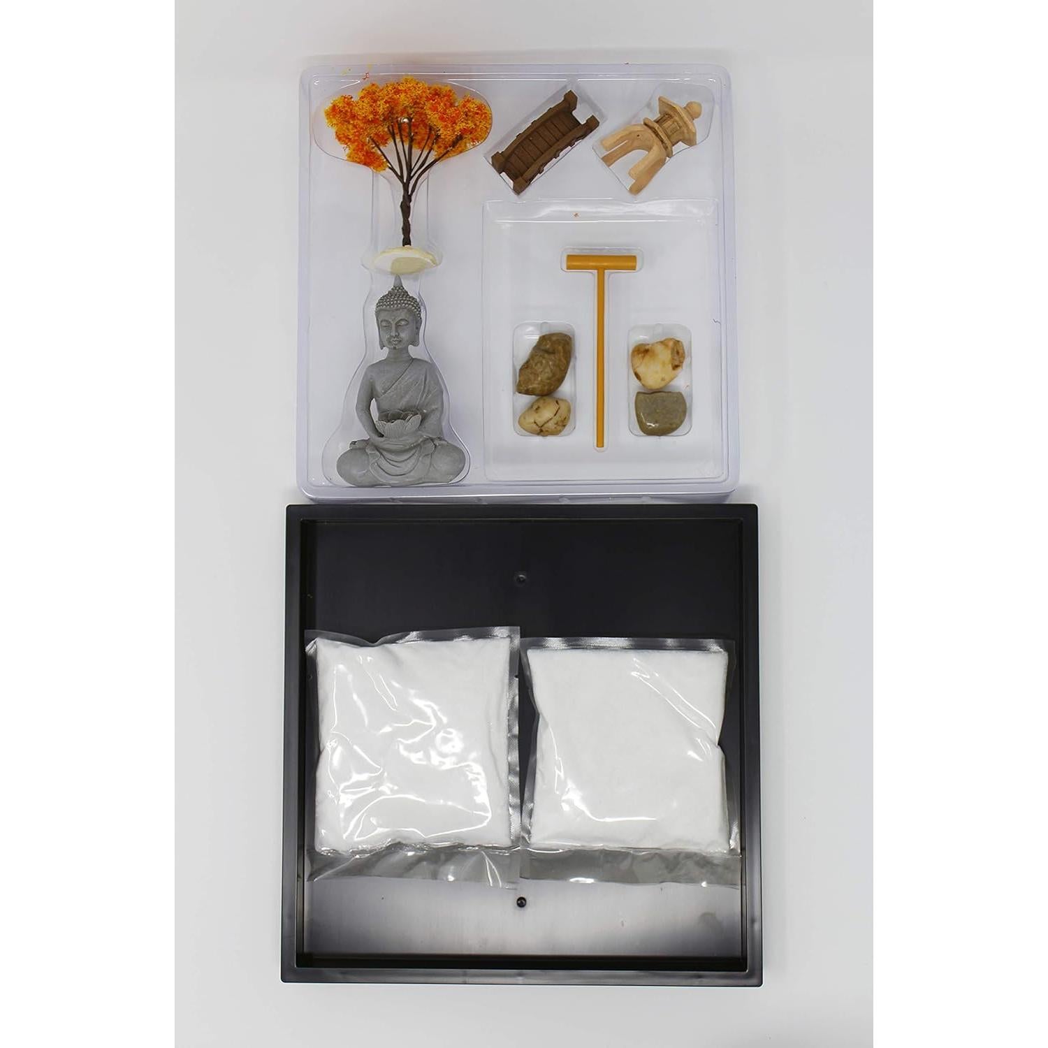 Kit Mini Jardín Zen Nature's Mark para Escritorio 22.91cm