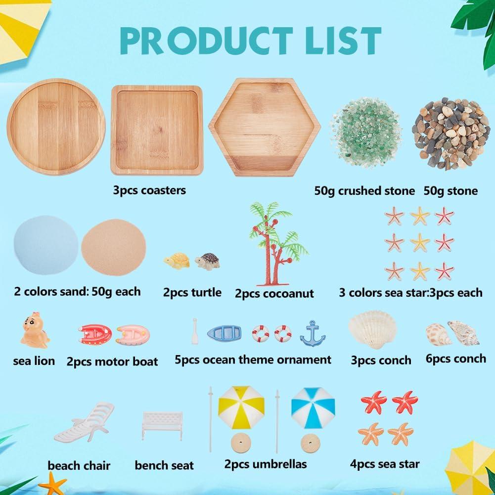 Kit Jardín Zen Miniatura WEBEEDY con Bandeja y Accesorios