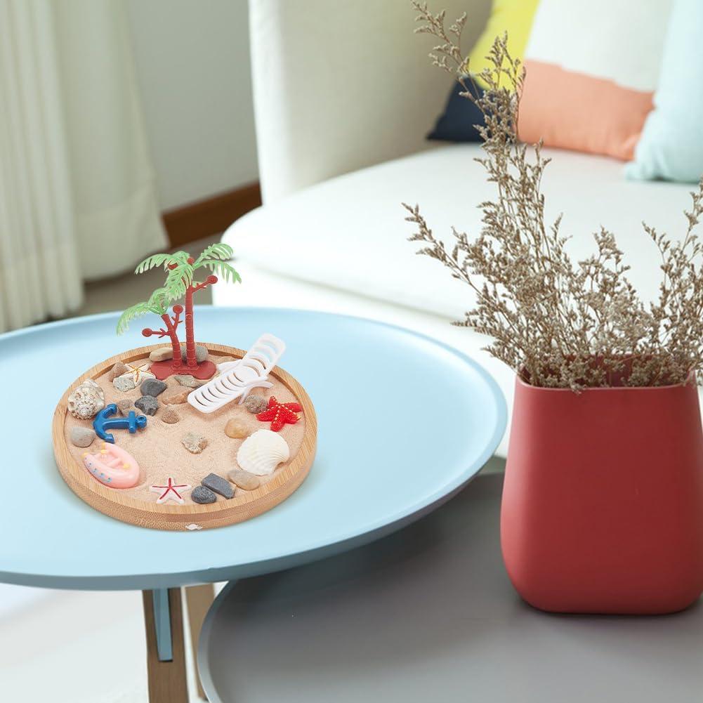 Kit Jardín Zen Miniatura WEBEEDY con Bandeja y Accesorios