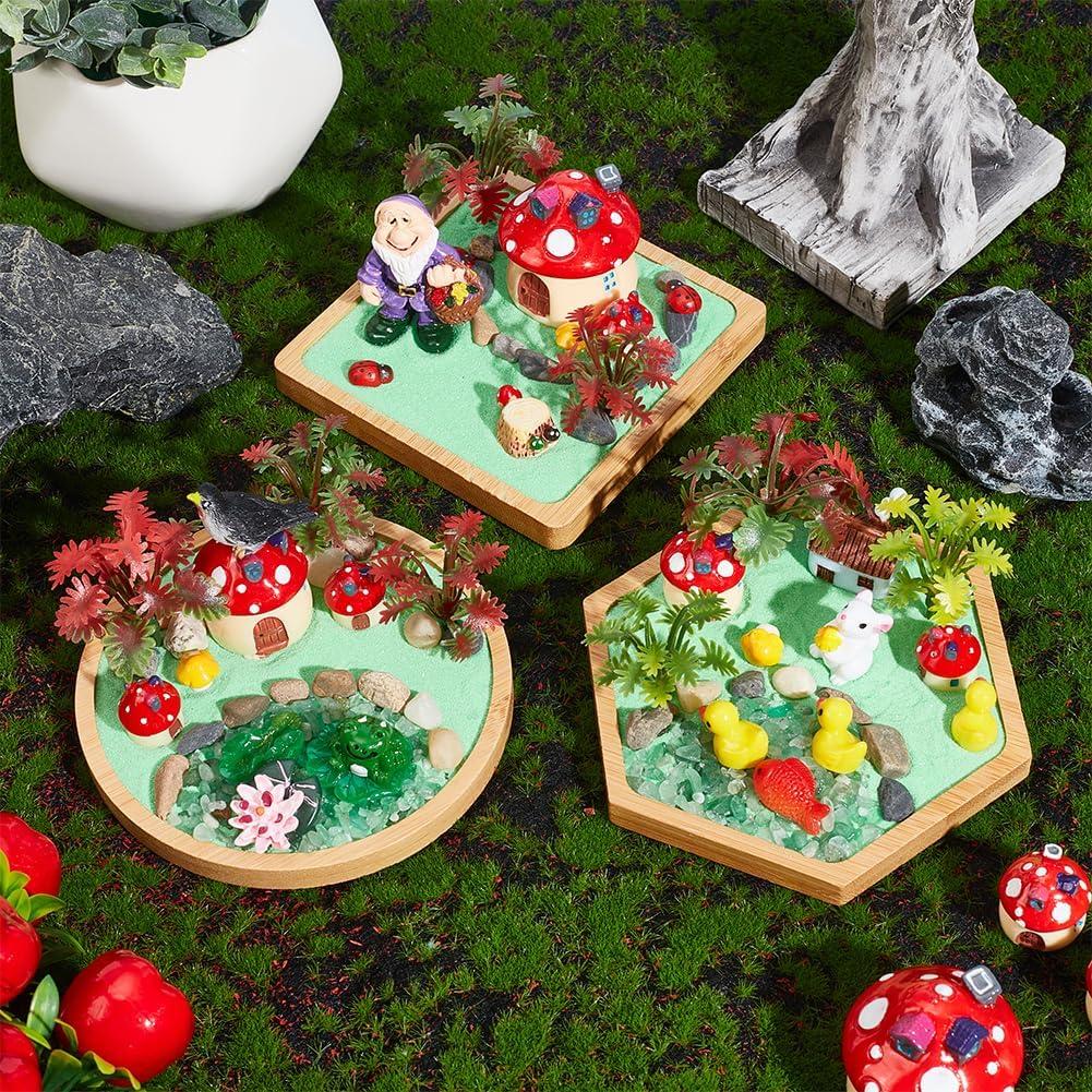 Kit de Jardín Zen Miniatura WEBEEDY - Playa, 3 Piezas