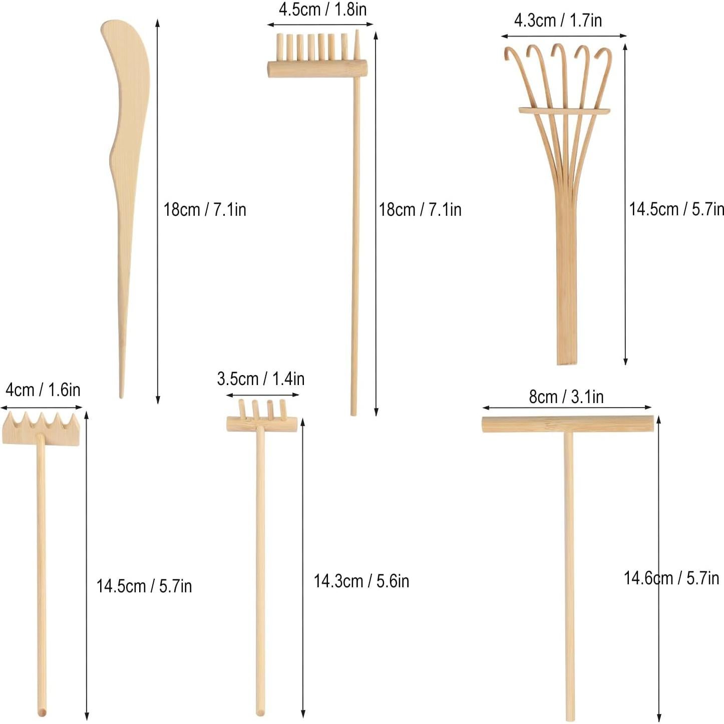 Juego de Herramientas de Jardín Zen GNIEMCKIN 30 Piezas