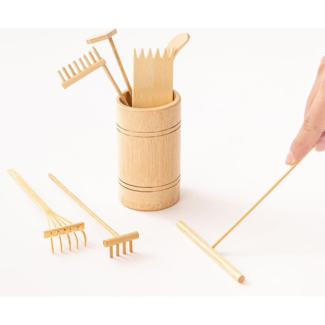 Juego de 6 Rastrillos Mini Jardín Zen MHYGKTXRA