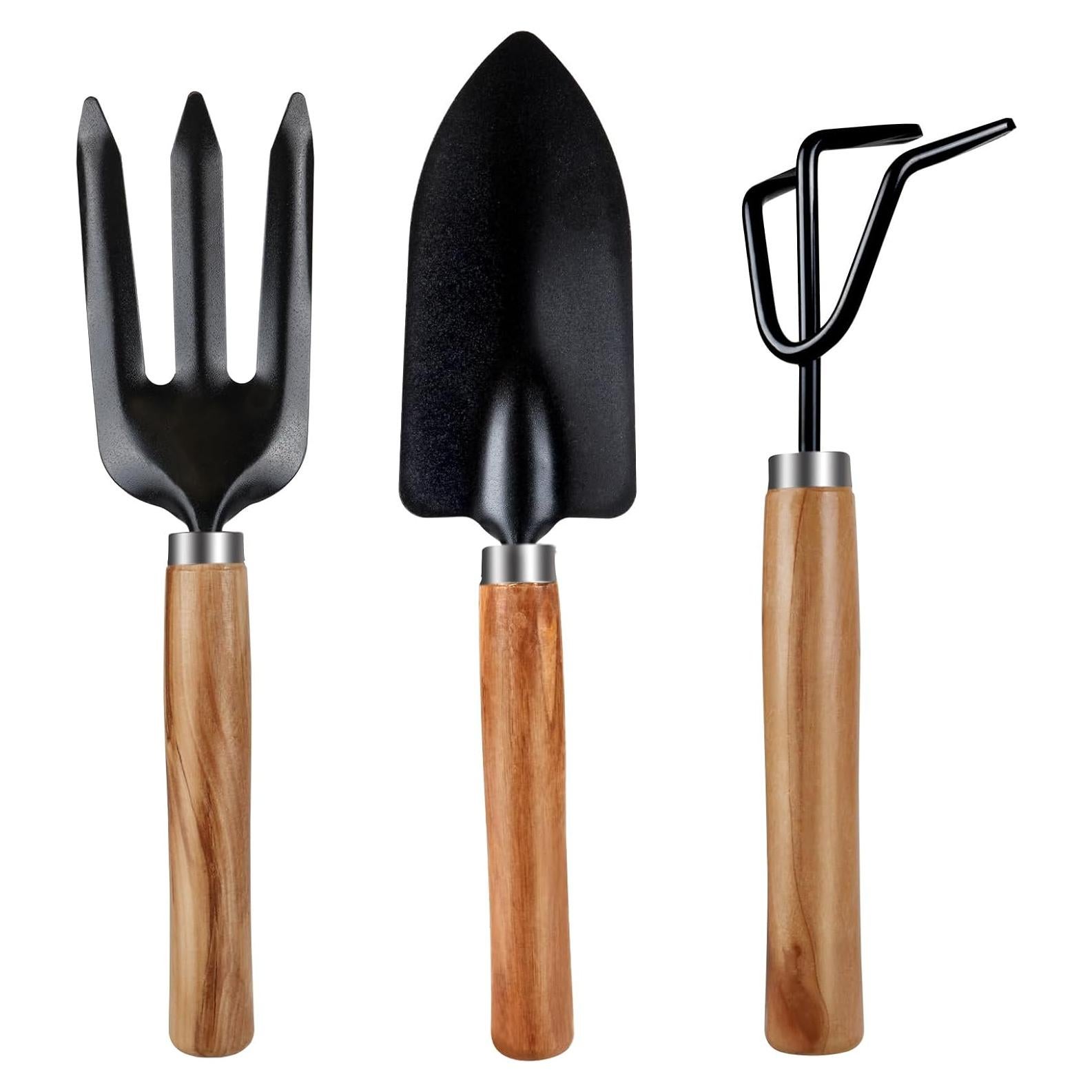 Kit de Herramientas de Jardinería Rukinovi 3 Piezas Ergonómico