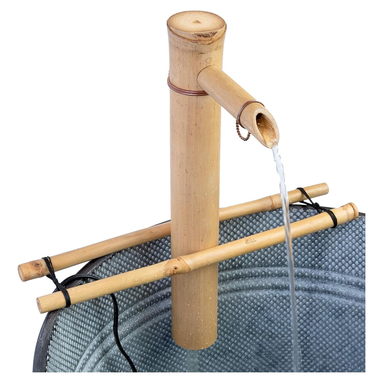 Kit Fuente Ajustable Bamboo Accents 30.5cm con Bomba y Brazos