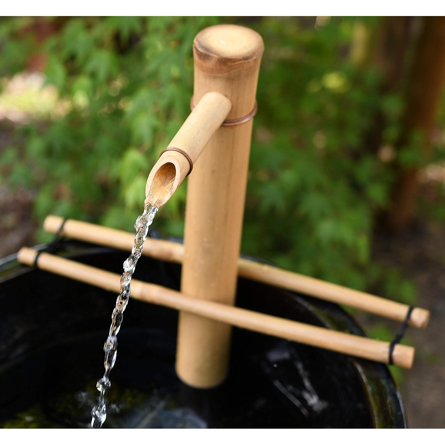 Kit Fuente Ajustable Bamboo Accents 30.5cm con Bomba y Brazos