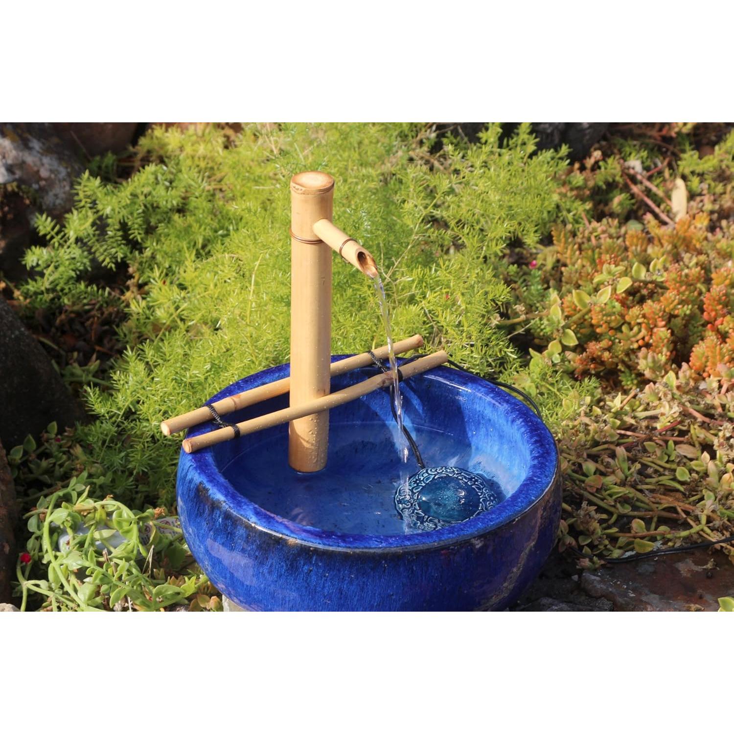 Kit Fuente Ajustable Bamboo Accents 30.5cm con Bomba y Brazos