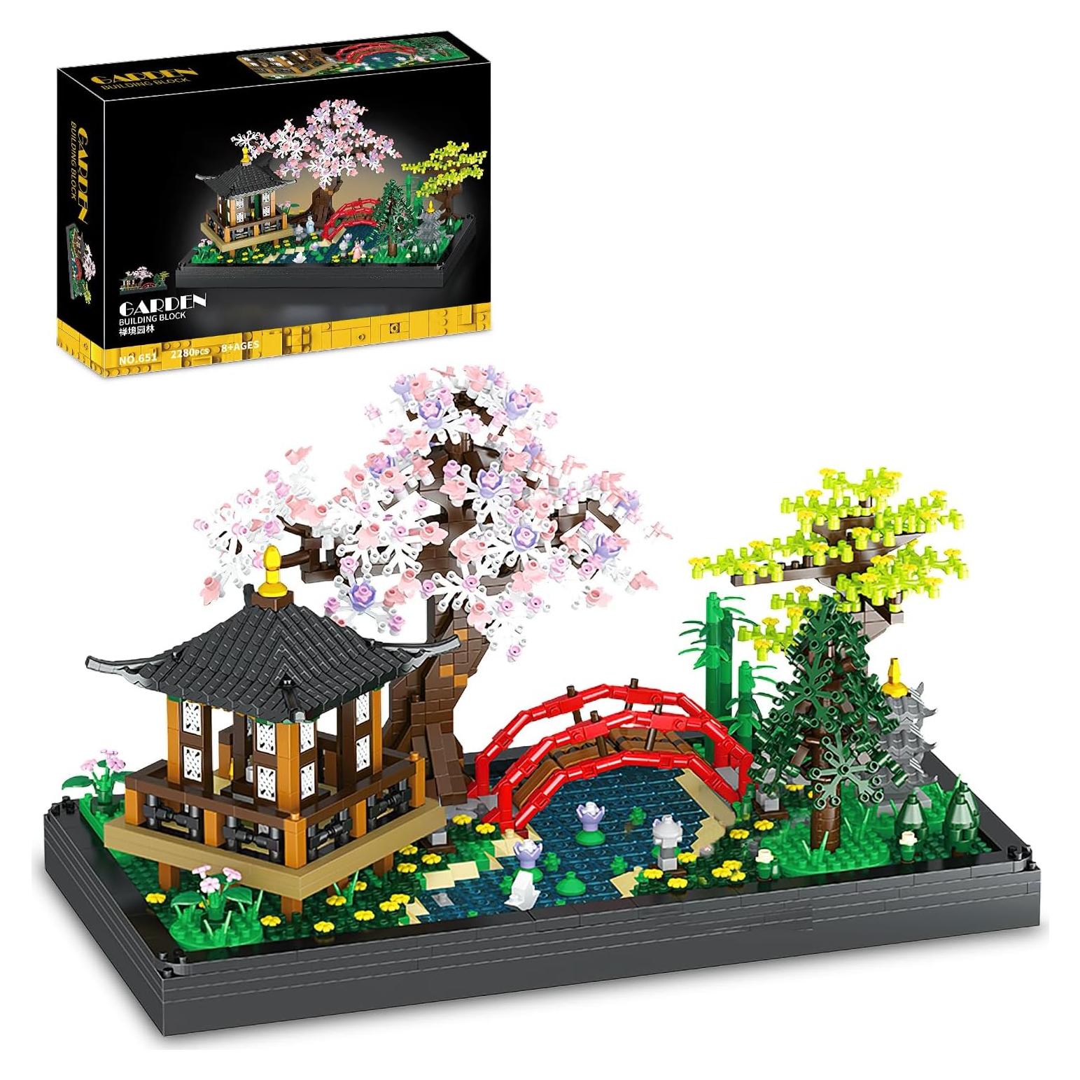 Juego de Construcción Jardín Zen Bonsái Shantou 2280 Piezas
