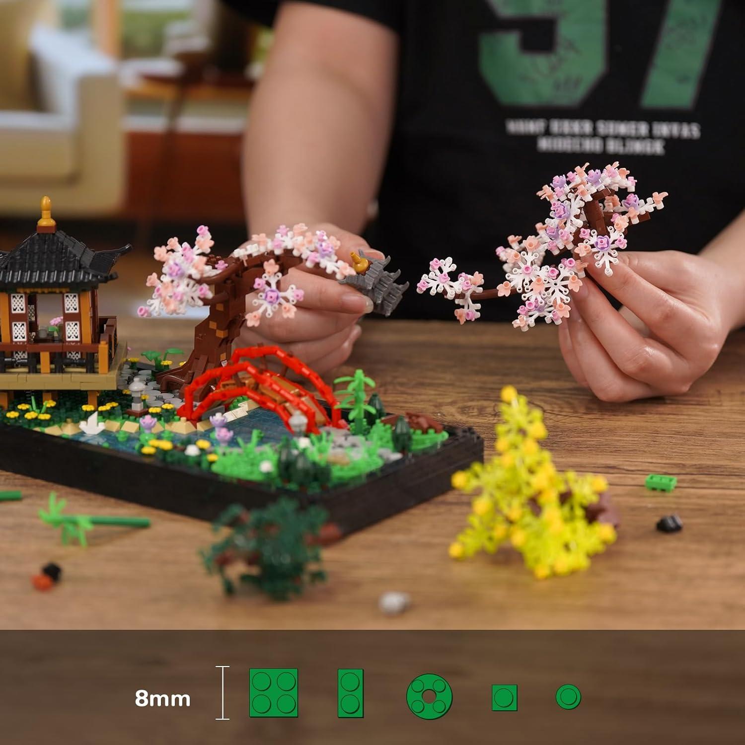 Juego de Construcción Jardín Zen Bonsái Shantou 2280 Piezas