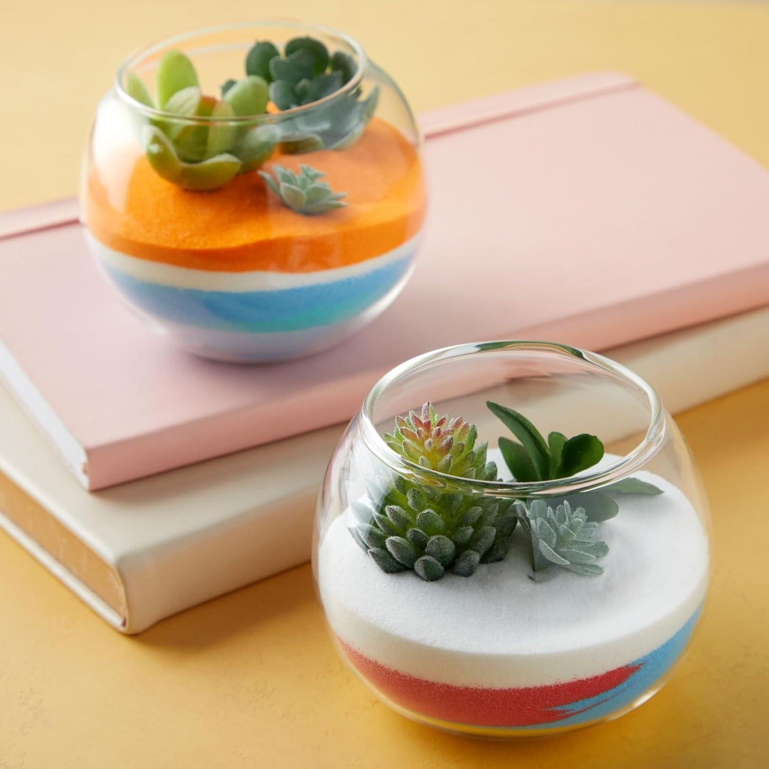 Bright Creations Kit de 12 Arenas de Colores 5.9 kg para Manualidades