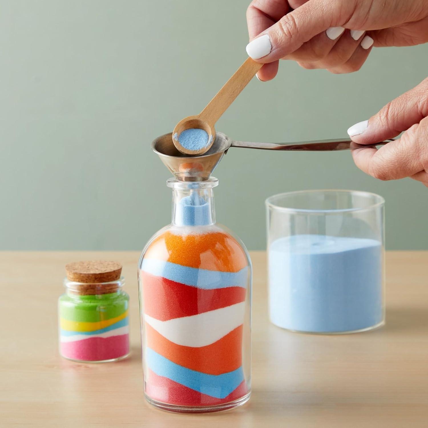 Bright Creations Kit de 12 Arenas de Colores 5.9 kg para Manualidades