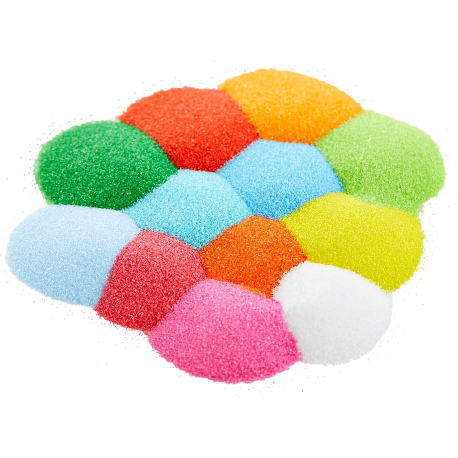 Bright Creations Kit de 12 Arenas de Colores 5.9 kg para Manualidades