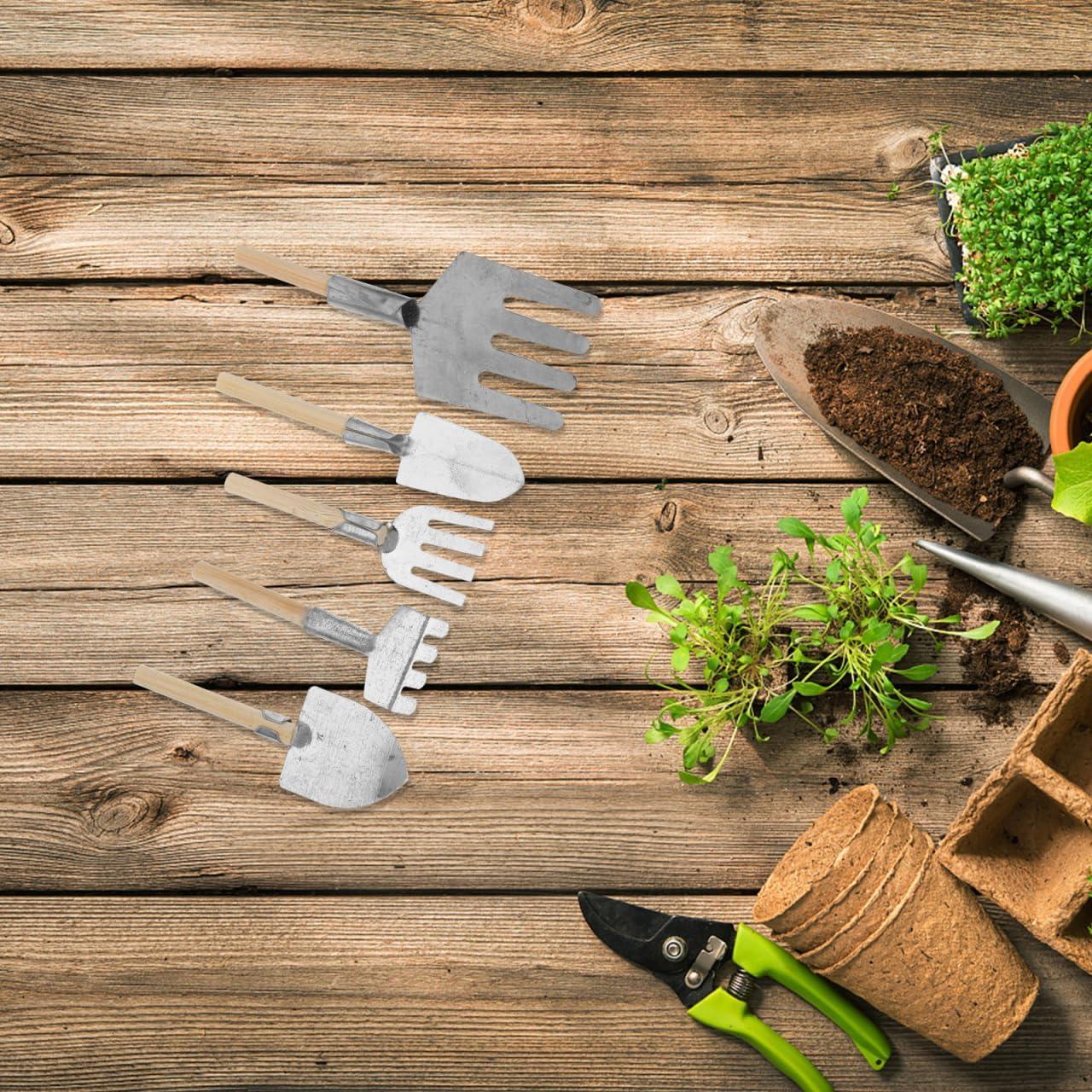 Kit de Jardinería Mini Herramientas Garneck 5 Piezas Accesorios