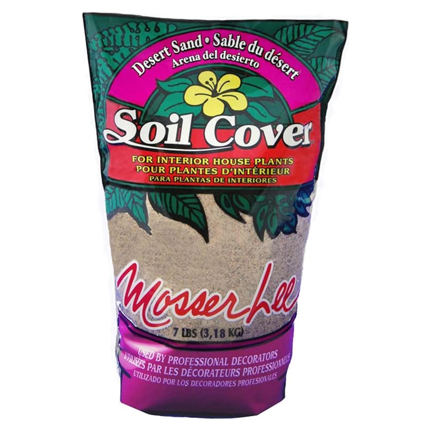 Arena Desértica Mosser Lee 3.18 kg para Decoración de Plantas