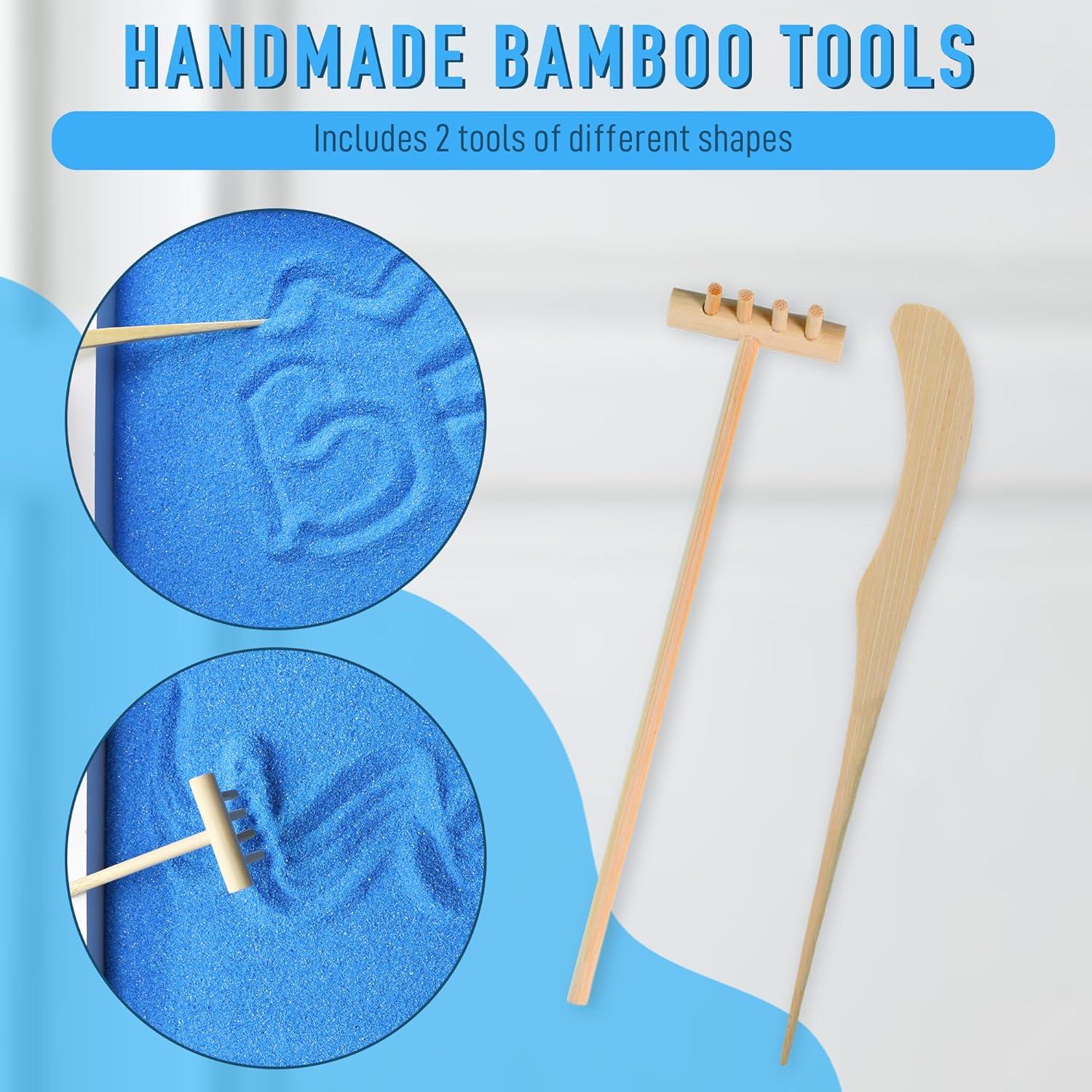 Jardín Zen para Escritorio Timani - Kit de Meditación 30.5x20.3 cm