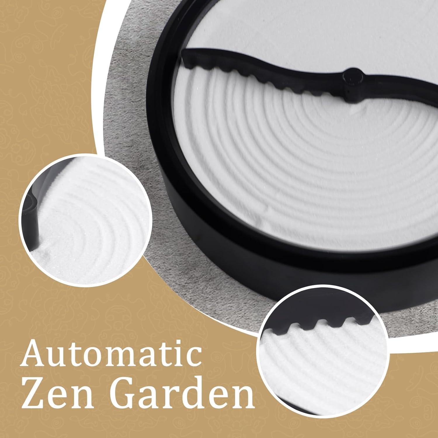 Jardín Zen Automático KERIDAZPLY - Decoración Minimalista 20cm