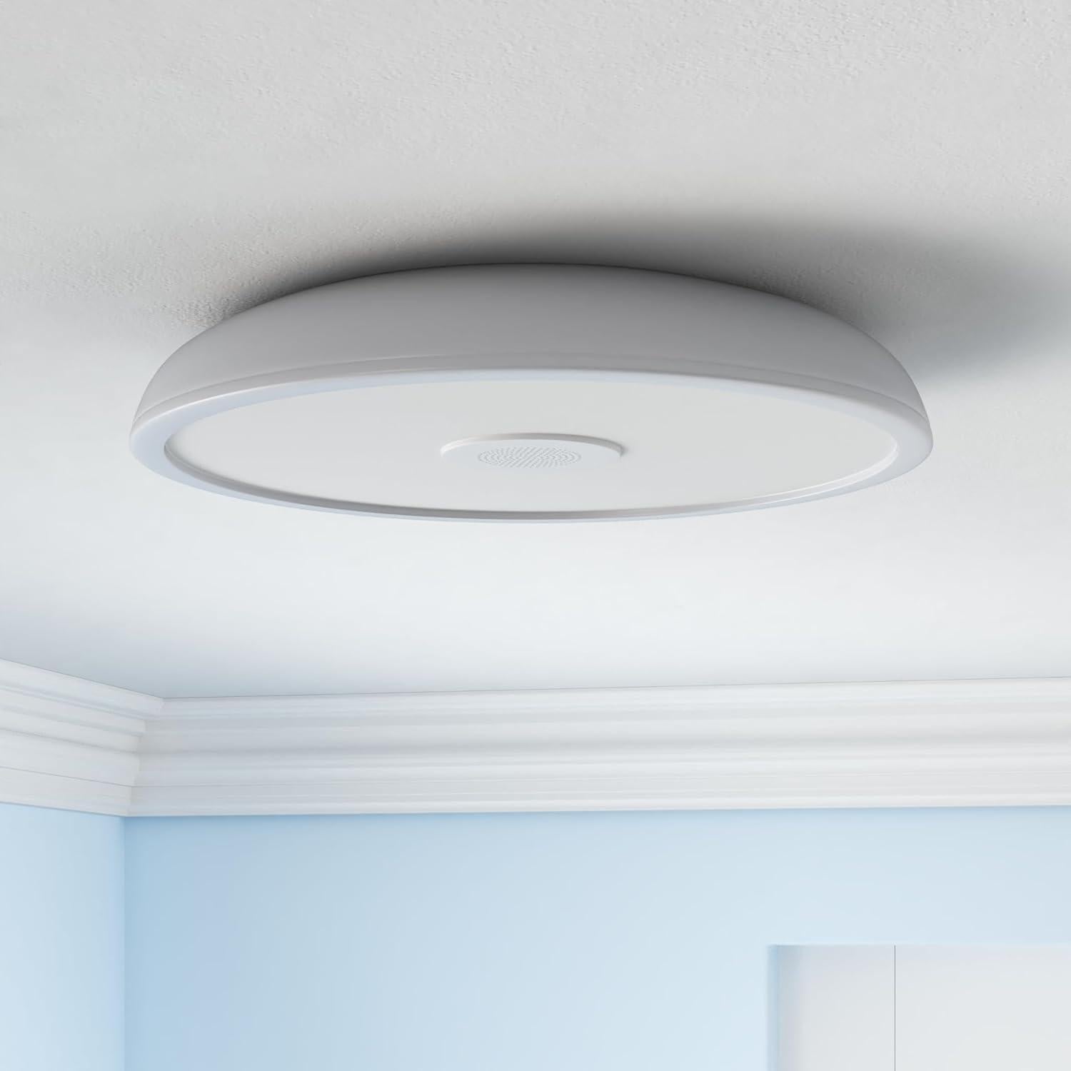 Lámpara de Techo LED ASALL 27.9 cm Bluetooth RGB Regulable