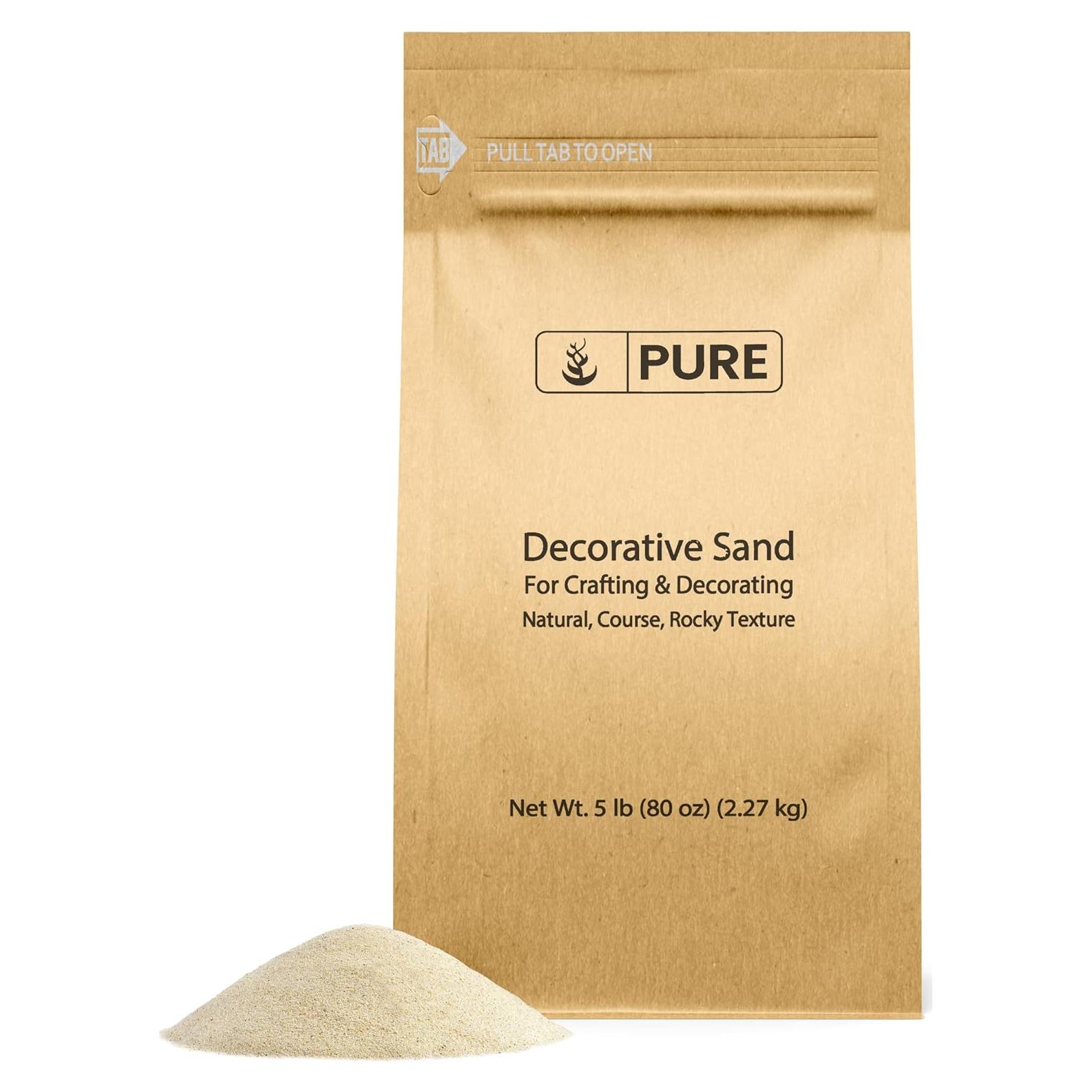 Arena Decorativa Beige 2.27 kg Pure - Manualidades y Decoración