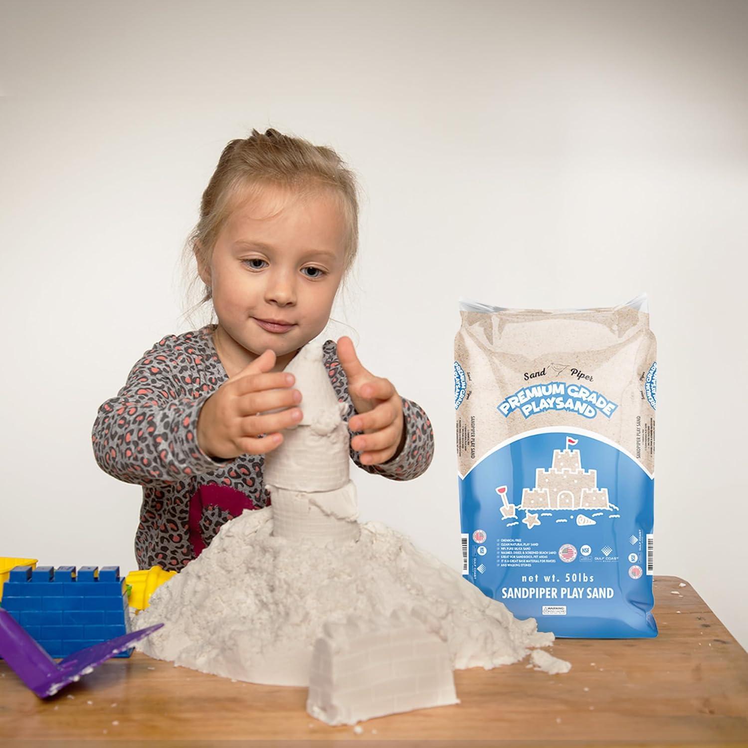 Arena de Juego Blanca Premium SandPiper 11.34 kg - Textura Fina