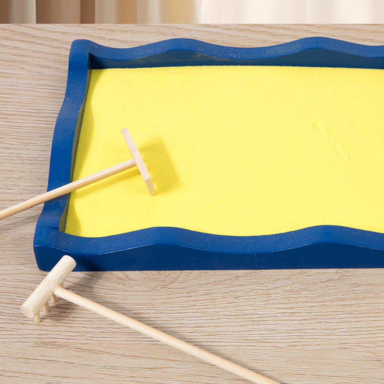 Juego de 7 Mini Rastrillos Zen de Bambú LINYUEARUI