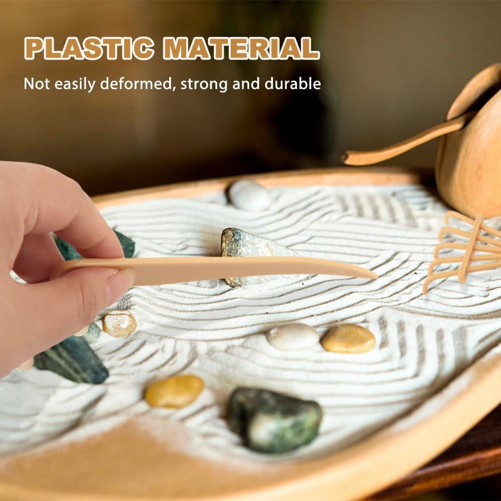 Juego de herramientas de jardín zen plástico 6Pcs SYCOOVEN