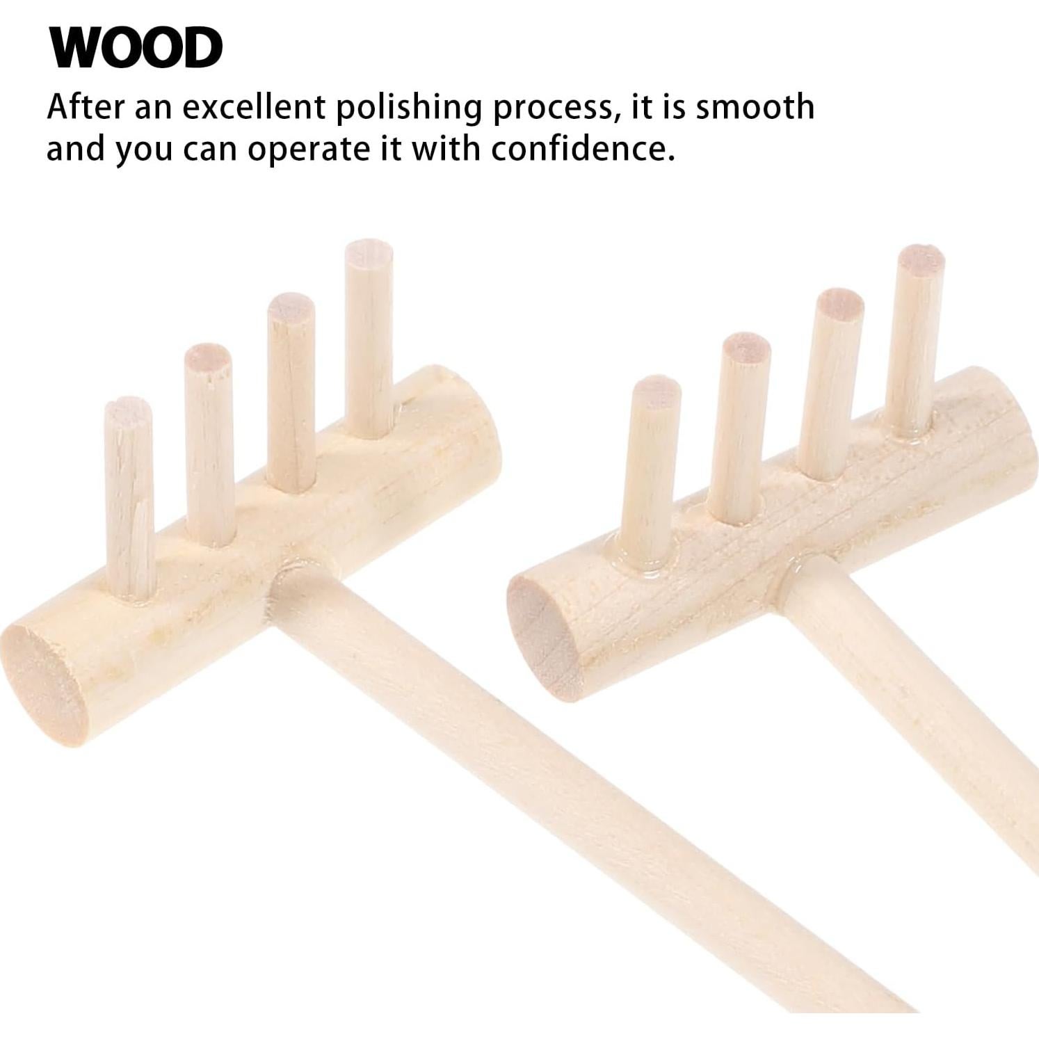 Set de 7 Rastrillos de Jardín Zen Mini MHYGKTXRA