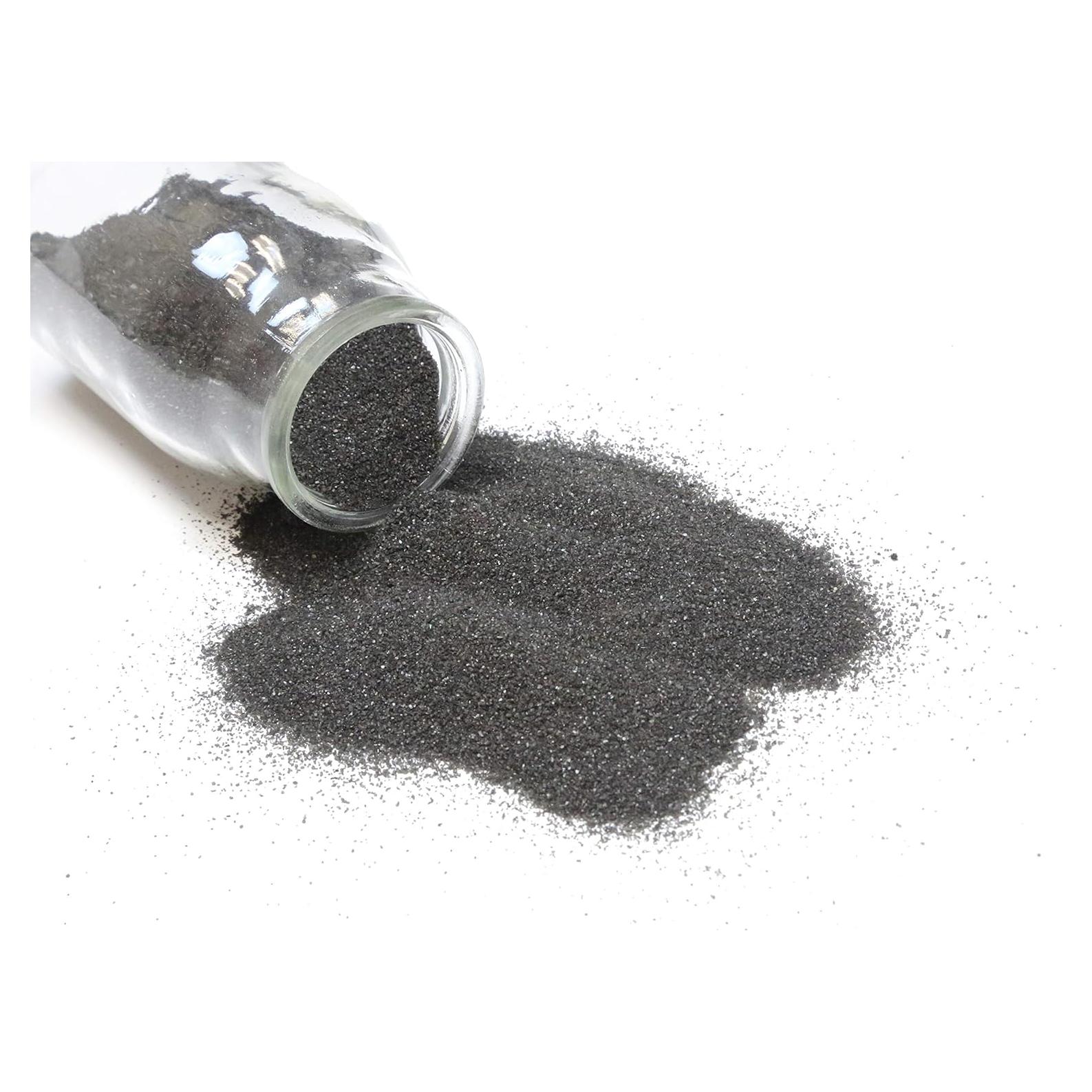 Arena Fina Negra WGV 0.45 kg para Manualidades y Decoración