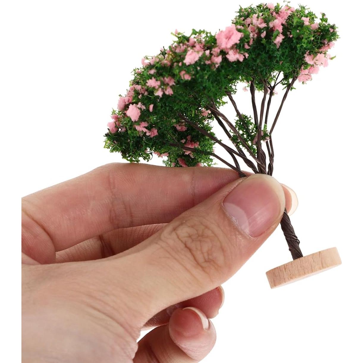 Paquete de 2 Árboles Miniatura VINTORKY para Manualidades