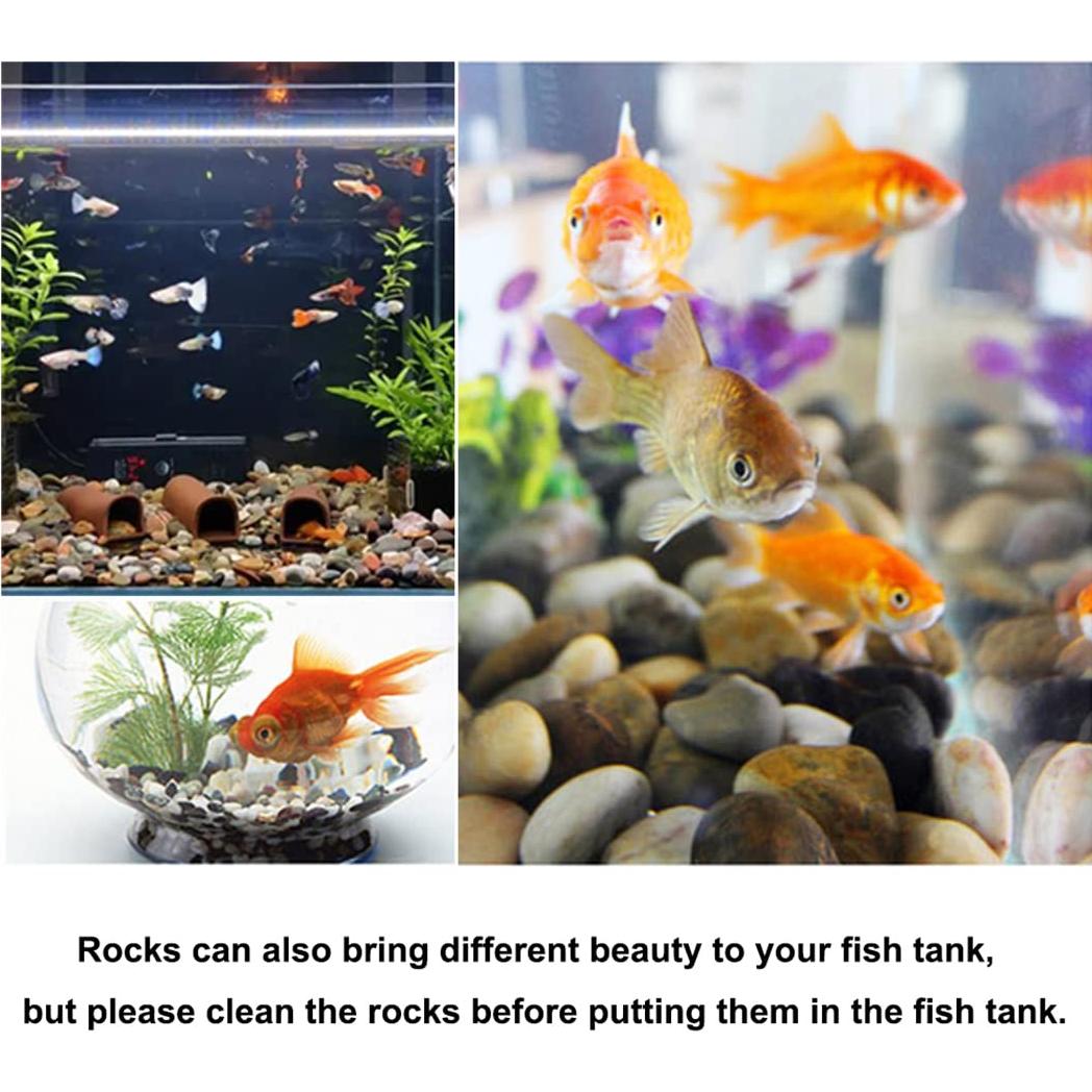 Piedras de río HOT SEAL 0.9 kg 2.5-3.8 cm Guijarros Decorativos