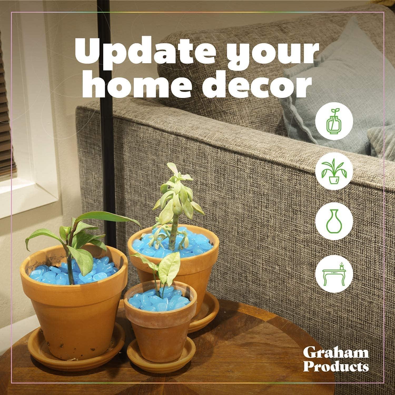 Grava Brillante en la Oscuridad Graham 450 Piezas Azul